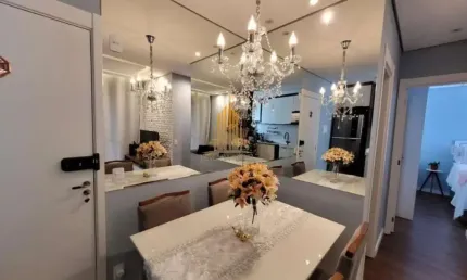 Edificio vivaz santo amaro- apartamento de 40m² com 2 dormitórios , 1 banheiro e não possui vaga á v