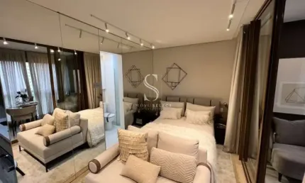 My one fradique coutinho em pinheiros, studio de 25m² com 1 suíte, sem vaga.