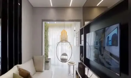 CONDOMÍNIO Z IBIRAPUERA EM MOEMA - STUDIO DE 24M² COM 1 DORMITÓRIO E 1 BANHEIRO.