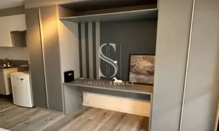 Edificio my one bela vista, bela vista- apartamento de 26m² com 1 dormitório, varanda e não possui v