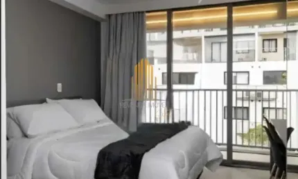 CONDOMINIO ON IMARÉS. INDIANÓPOLIS. APARTAMENTO DE 21m² COM 1 DORMITÓRIO SUITE, VARANDA , Á VENDA