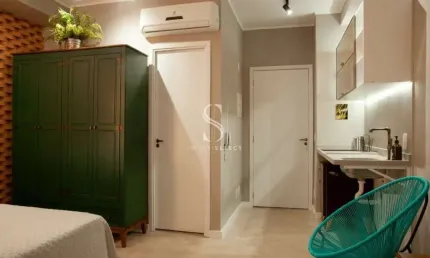 Imperdível a venda de 1 apartamento excelente em pinheiros. mobi one condomínio localizado na região