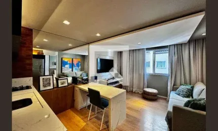 Apartamento à venda - chácara santo antonio, 1 quarto,  32 m2