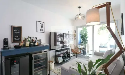 Apartamento à venda - alto da lapa, 1 quarto,  43 m2