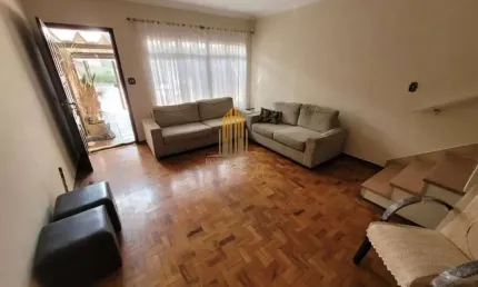 Campo belo - casa sobrado de 145m² com 3 dormitorios, 2 banheiros e 1 vaga de garagem.