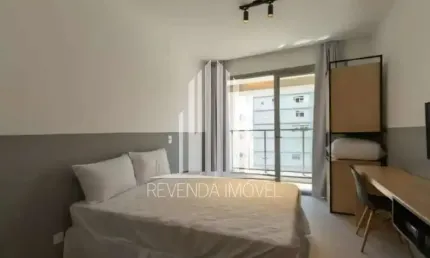 Apartamento à venda em perdizes, são paulo-sp: 1 quarto, 1 suíte, 1 banheiro e 24m² de área. confira!