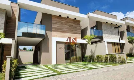 Casa em condomínio fechado com 3 quartos à venda na Avenida Recreio, 361, Lagoa Redonda, Fortaleza