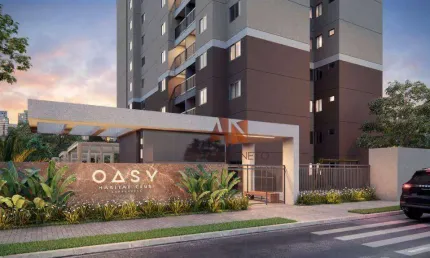 Apartamento com 2 dormitórios à venda, 43 m² por R$ 409.864,80 - Engenheiro Luciano Cavalcante - Fortaleza/CE