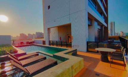 Apartamento com 1 quarto à venda na Avenida das Flamboyantes, 450, Cocó, Fortaleza