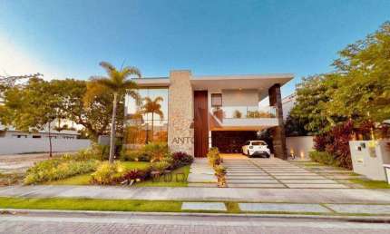 Casa com 5 dormitórios à venda, 385 m² por R$ 4.990.000 - Condomínio Azur - Eusébio/Ceará