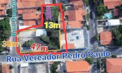 Terreno para alugar no Parque Manibura - Fortaleza/CE - Próximo ao Supermercado Carnaúba