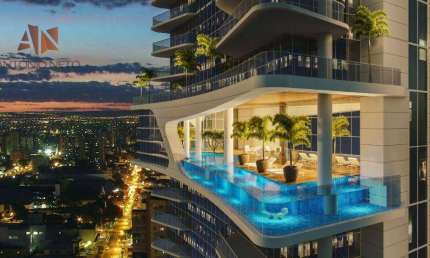 Apartamento com 4 quartos à venda na Avenida Antônio Justa, 2736, Meireles, Fortaleza