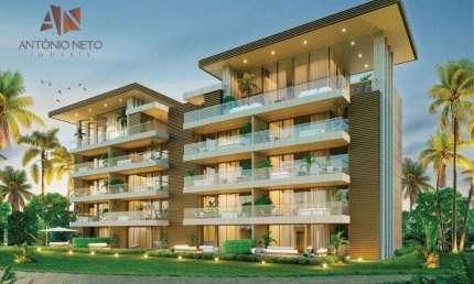 Apartamento com 3 dormitórios à venda, 117 m² por R$ 1.412.000,00 - Porto das Dunas - Aquiraz/CE