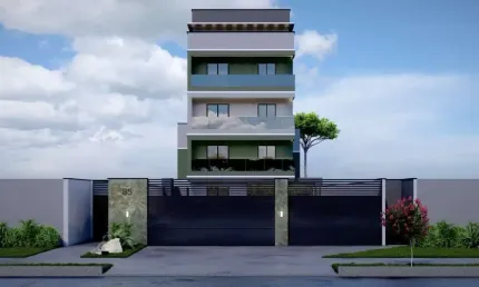 Apartamento para Venda em São José dos Pinhais, São Cristóvão, 3 dormitórios, 1 suíte, 2 banheiros, 1 vaga