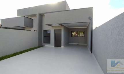 Casa para Venda em São José dos Pinhais, Boneca do Iguaçu, 3 dormitórios, 1 suíte, 2 banheiros, 4 vagas