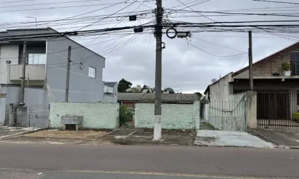 Terreno de 440 m², com casa 80 m², por r$ 438.000,00,  bairro xaxim, curitiba-pr