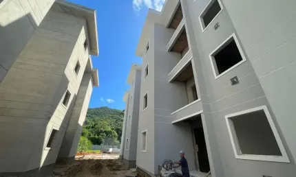 Apartamento para venda em florianópolis, vargem do bom jesus, 2 dormitórios, 1 banheiro, 1 vaga