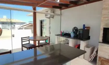 Cobertura para venda em florianópolis, ingleses do rio vermelho, 3 dormitórios, 1 suíte, 3 banheiros, 2 vagas