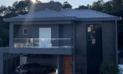 Casa para Venda em Florianópolis, São João do Rio Vermelho, 5 dormitórios, 4 suítes, 1 banheiro, 4 vagas