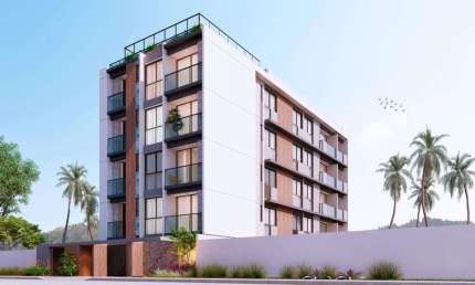 Flat com 1 dormitório à venda, 22 m² por R$ 233.580,00 - Intermares - Cabedelo/PB