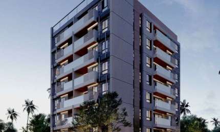 Apartamento com 2 dormitórios à venda, 63 m² por R$ 567.630,00 - Poço - Cabedelo/PB
