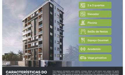 Apartamento com 3 dormitórios à venda, 67 m² por R$ 534.784 - Intermares - Cabedelo/PB