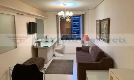 Flat com 1 dormitório à venda, 37m² - Moema Índios - São Paulo/SP