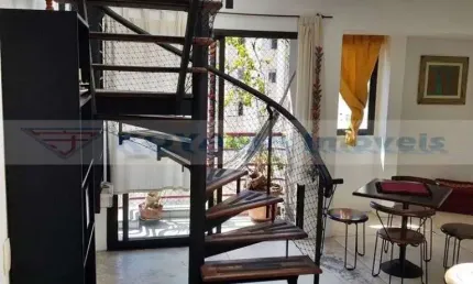 Cobertura duplex com 1 suíte à venda, 75m² - moema - são paulo/sp