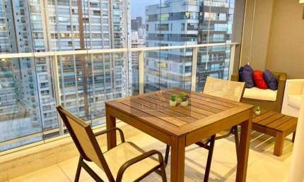 Apartamento Mobiliado com 1 dormitório para alugar, 50 m² por R$ 5.260/mês - Consolação - São Paulo/SP