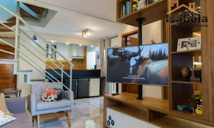 Cobertura ao lado do metrô com 2 dormitórios à venda, 90 m² por r$ 963.000 - chácara inglesa - são paulo/sp