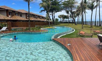 Lindo Bangalô/Casa à venda em Itacimirim! Com 4 suítes, piscina e garden privativos, 200,82 m2, per