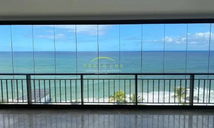 Apartamento 4 suítes com linda vista mar, à venda no Rio Vermelho, Salvador, BA
