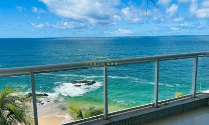 Exclusividade e sofisticação à beira-mar – 4 suítes, 287m² no Rio Vermelho