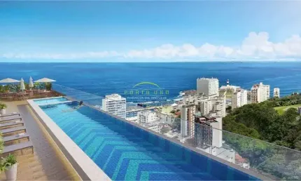 Studio no AMARAMA BARRA – Obras Avançadas | Ponto Alto da Barra – Vista Mar