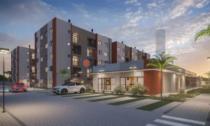 Apartamento com 2 quartos à venda na Rua Tiburcio Gomes De Oliveira, Atuba, Pinhais
