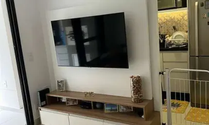 Lindo apartamento na vila prudente, com 88m², 2 dormitórios (1 suíte), sala com 2 ambientes, varand