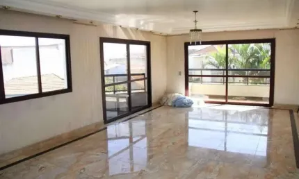 Apartamento alto padrão para venda, com 289m², 4 suítes, sala com 3 ambientes e lareira, 4 vagas de
