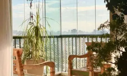 Apartamento com 178m², 3 suítes, sala com 3 ambientes, varanda gourmet e 3 vagas de garagem, na moo
