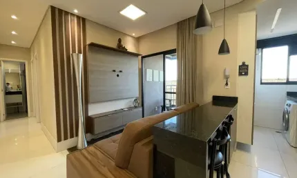 Apartamento mobiliado pronto para morar, 2 dormitórios e 1 vaga, localização excelente na vila form