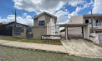 Sobrado à venda 2 Quartos, 1 Vaga, 84M², Uvaranas, Ponta Grossa - PR | Condomínio Residencial Villa