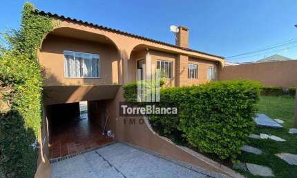 Casa com  maravilhosa área de lazer  em bairro nobre de ponta grossa; 1120m2;À venda;