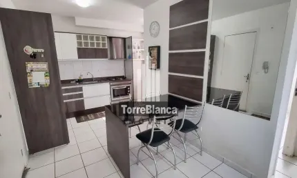 Apartamento Semimobiliado com 02 dormitórios para alugar, 62 m², Residencial Campo Alegre, Uvaranas