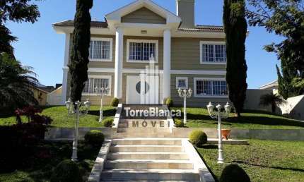 Casa à venda 4 Quartos, 4 Suites, 6 Vagas, 1008M², Orfãs, Ponta Grossa - PR | Condomínio Royal Park