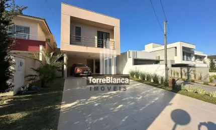 Casa para locação em condomínio fechado com 3 quartos, próx. a BRF no Bairro Neves, Ponta Grossa, P