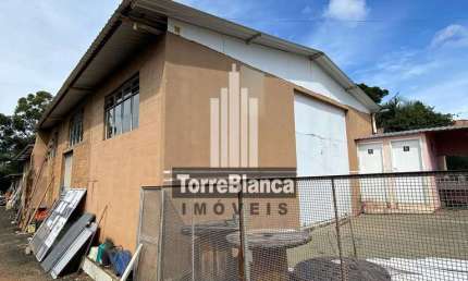 Barracão Comercial Disponível para Aluguel: 517 m² por R$ 5.500/mês - Chapada - Ponta Grossa/PR - E