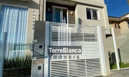 Sobrado semimobiliado com 3 dormitórios sendo 1 suíte para alugar, 100 m²  - Boa Vista - Ponta Gros