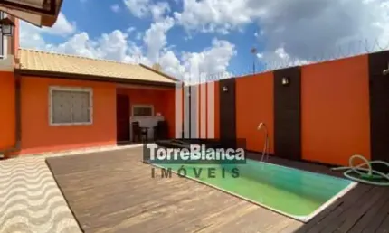 Casa à venda com piscina, Jardim Ibirapuera Cará-cará, Ponta Grossa, PR