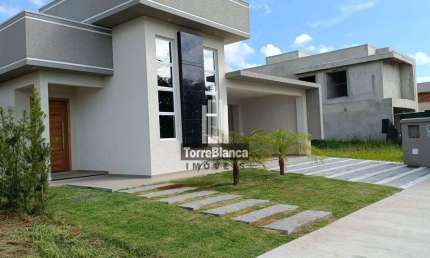 Ótima casa nova e térrea à venda no Terras Alphaville, Jardim Carvalho, Ponta Grossa, PR