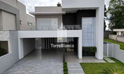 Sobrado Mobiliado à Venda, 03 suítes, 222m², Condomínio Fontana Di Trevi, Jardim Carvalho - Ponta G