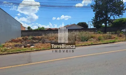 Terreno de esquina à venda , cará-cará, ponta grossa, pr